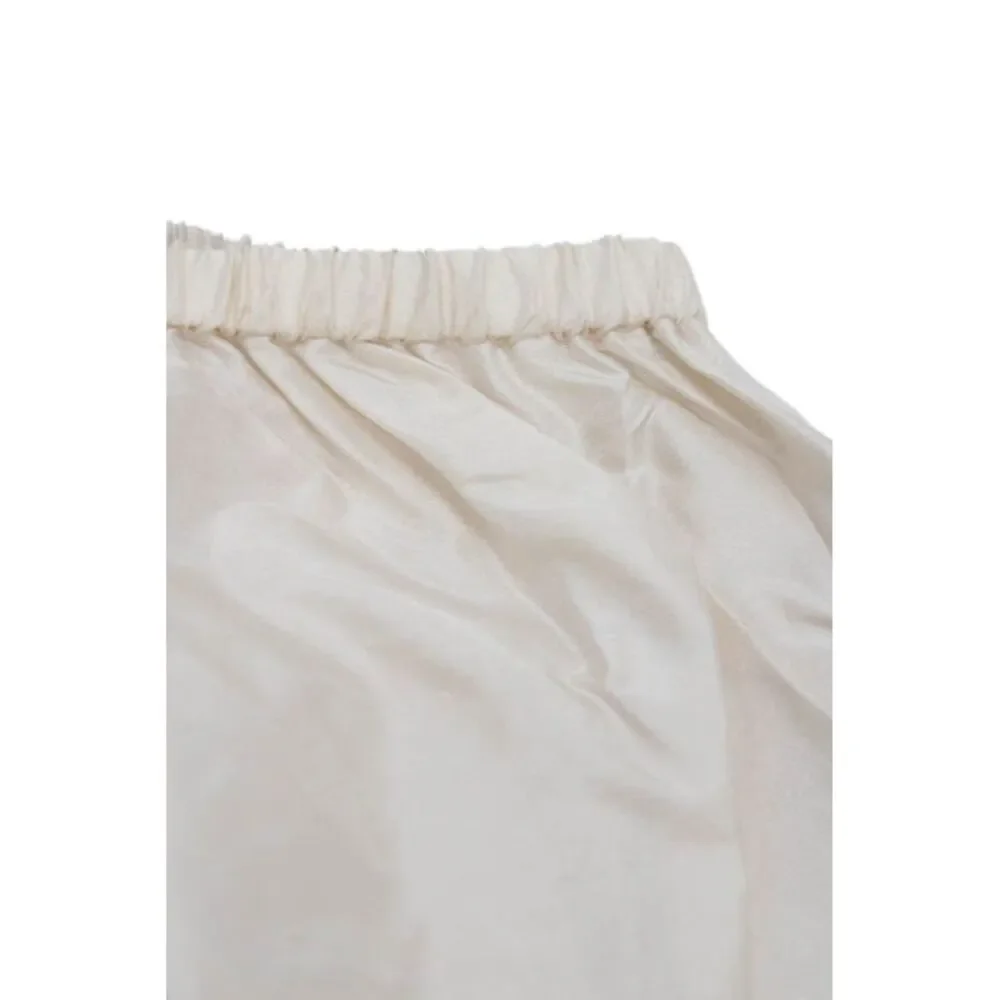Bonpoint Girls Silk Rouched Bloomers Pink Size 12 Months